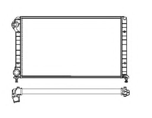 Imagine Radiator, racire motor NRF 53627