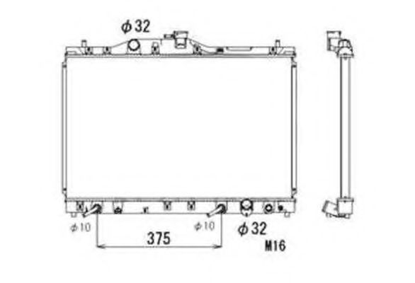 Imagine Radiator, racire motor NRF 53675