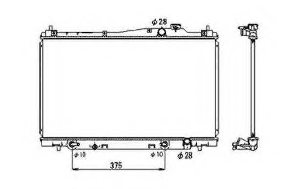 Imagine Radiator, racire motor NRF 53678