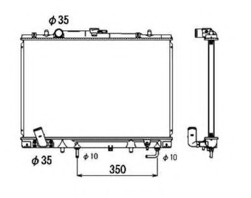 Imagine Radiator, racire motor NRF 53687