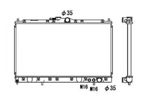 Imagine Radiator, racire motor NRF 53688