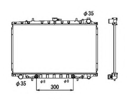 Imagine Radiator, racire motor NRF 53691