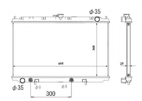 Imagine Radiator, racire motor NRF 53695