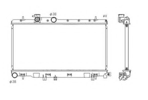 Imagine Radiator, racire motor NRF 53697