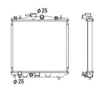 Imagine Radiator, racire motor NRF 53701