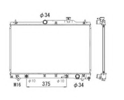 Imagine Radiator, racire motor NRF 53705