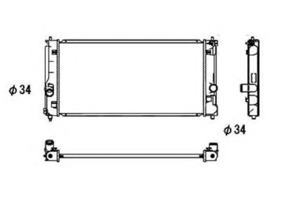 Imagine Radiator, racire motor NRF 53709