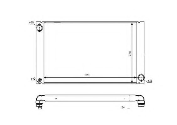 Imagine Radiator, racire motor NRF 53726