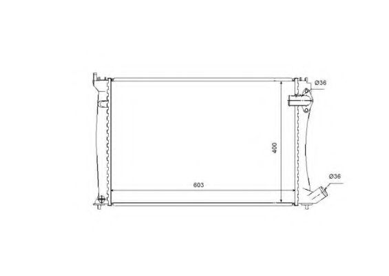 Imagine Radiator, racire motor NRF 53736