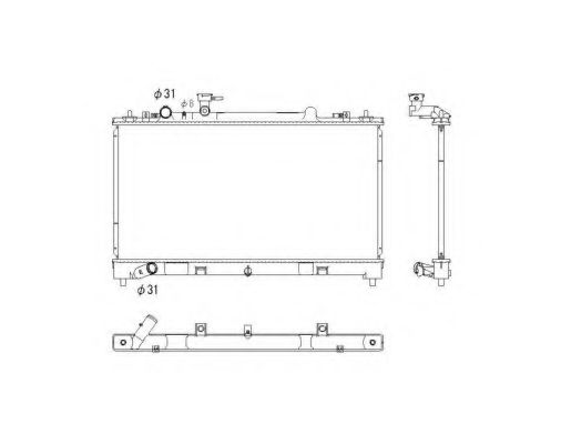 Imagine Radiator, racire motor NRF 53752