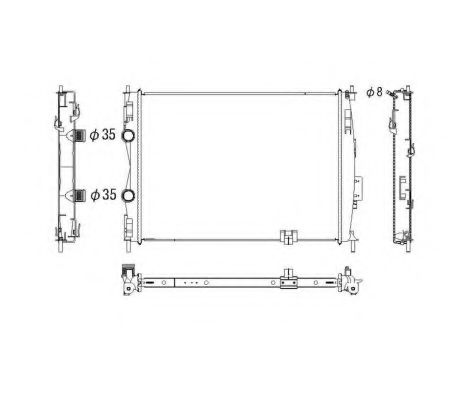 Imagine Radiator, racire motor NRF 53755