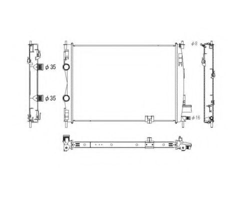 Imagine Radiator, racire motor NRF 53756