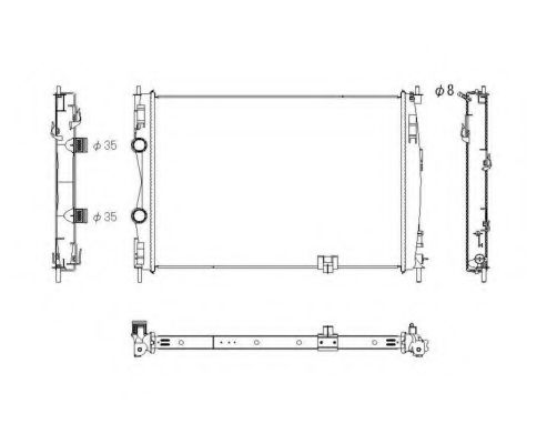 Imagine Radiator, racire motor NRF 53757