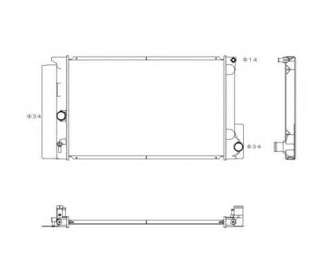 Imagine Radiator, racire motor NRF 53763