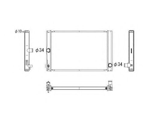 Imagine Radiator, racire motor NRF 53764