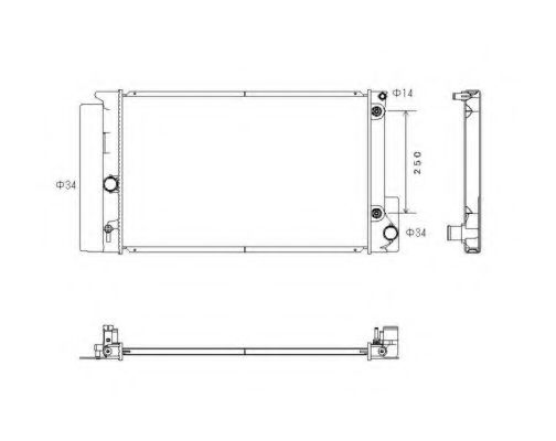 Imagine Radiator, racire motor NRF 53766