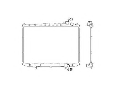 Imagine Radiator, racire motor NRF 53790