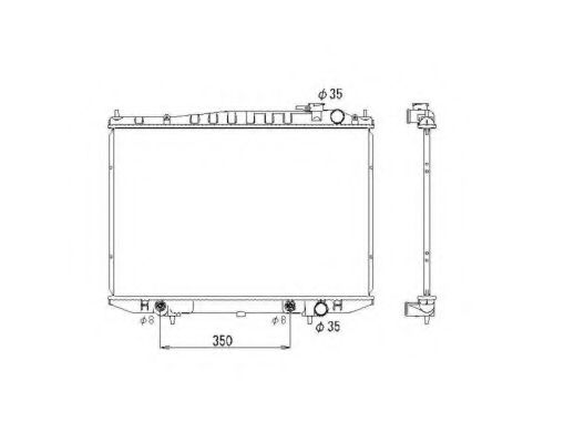 Imagine Radiator, racire motor NRF 53791