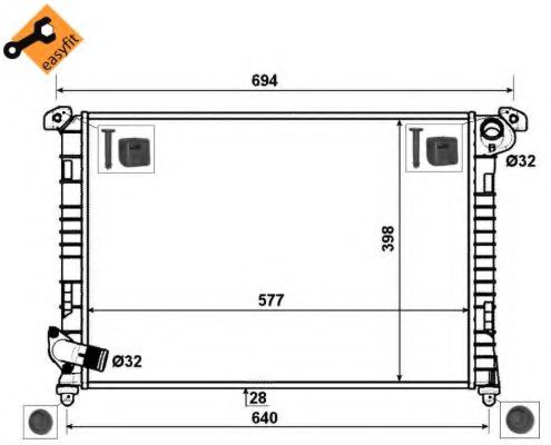 Imagine Radiator, racire motor NRF 53807