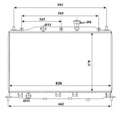 Imagine Radiator, racire motor NRF 53822