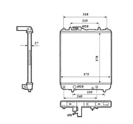 Imagine Radiator, racire motor NRF 53825