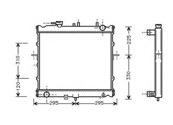 Imagine Radiator, racire motor NRF 53831