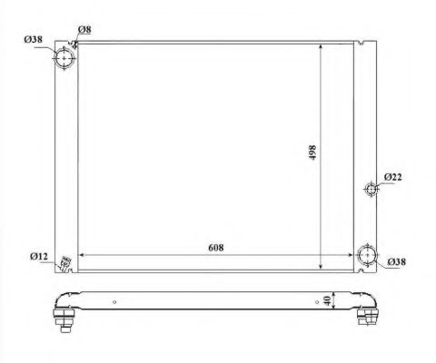 Imagine Radiator, racire motor NRF 53840