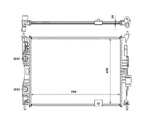 Imagine Radiator, racire motor NRF 53846