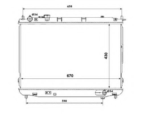 Imagine Radiator, racire motor NRF 53847