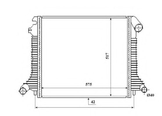 Imagine Radiator, racire motor NRF 53855