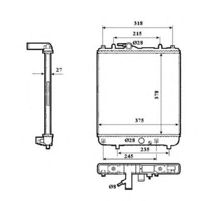 Imagine Radiator, racire motor NRF 53862