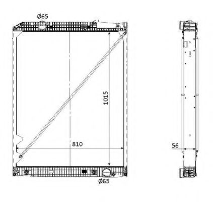 Imagine Radiator, racire motor NRF 53867