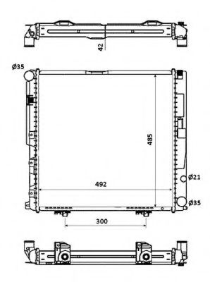 Imagine Radiator, racire motor NRF 53876