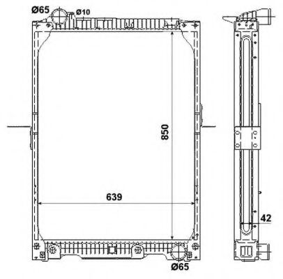 Imagine Radiator, racire motor NRF 53888