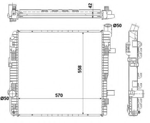 Imagine Radiator, racire motor NRF 53892