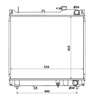 Imagine Radiator, racire motor NRF 53913