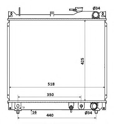 Imagine Radiator, racire motor NRF 53914