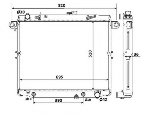 Imagine Radiator, racire motor NRF 53919