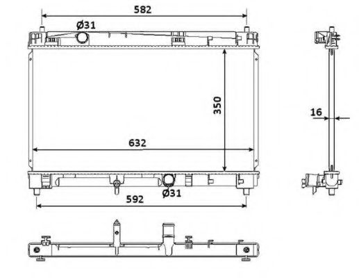 Imagine Radiator, racire motor NRF 53925