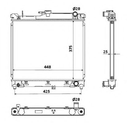 Imagine Radiator, racire motor NRF 53930