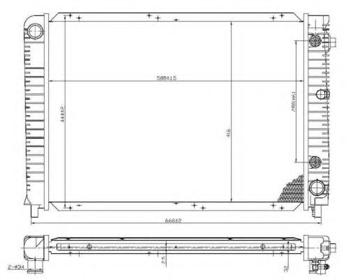 Imagine Radiator, racire motor NRF 53953