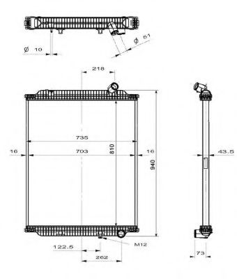 Imagine Radiator, racire motor NRF 539563