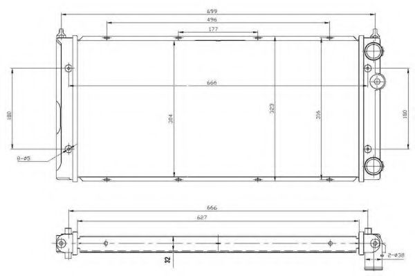 Imagine Radiator, racire motor NRF 53960