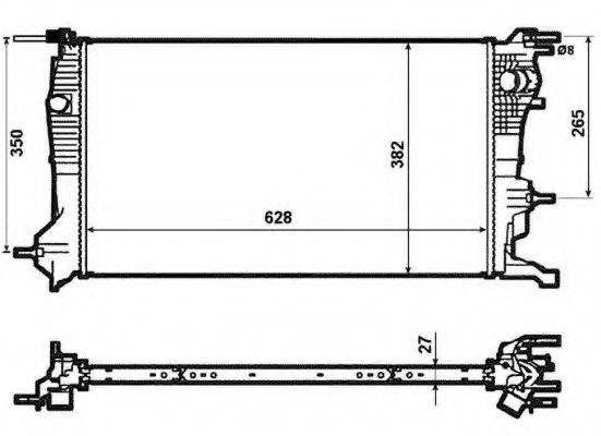 Imagine Radiator, racire motor NRF 53963