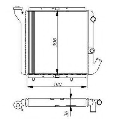 Imagine Radiator, racire motor NRF 54643