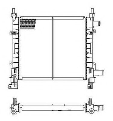 Imagine Radiator, racire motor NRF 54671