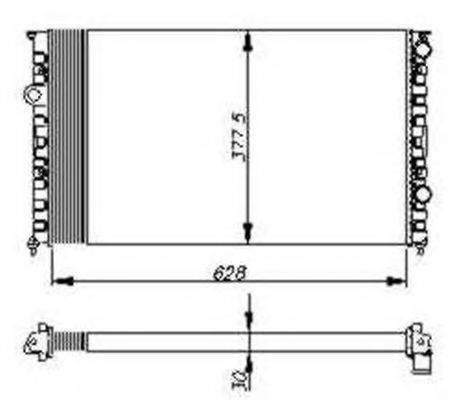 Imagine Radiator, racire motor NRF 54693