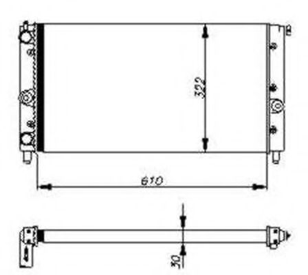 Imagine Radiator, racire motor NRF 54700