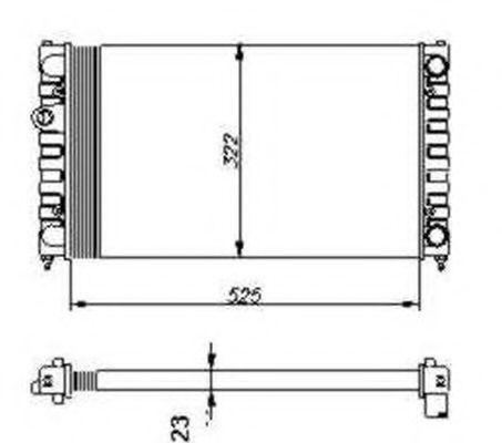 Imagine Radiator, racire motor NRF 54707