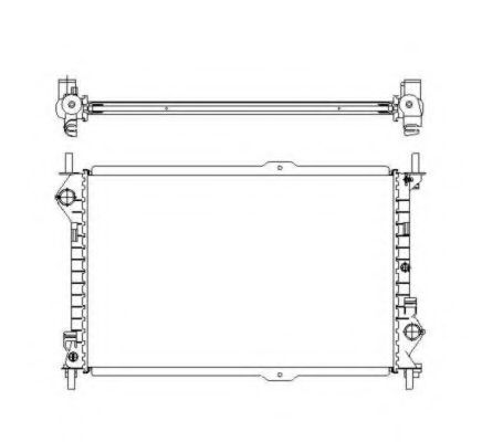 Imagine Radiator, racire motor NRF 54755